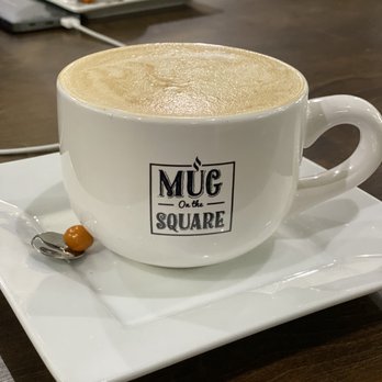 Mug On the Square - Honey Lavender Latte made with almond milk - Coffee & Tea Near Me - Cleburne, Texas Mug On the Square - Honey Lavender Latte made with almond milk - Coffee & Tea Near Me - Cleburne, Texas