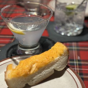 Tartan Room - Cheese bread, lemon drop martini & gin and tonic - American Near Me - Orange, California Tartan Room - Cheese bread, lemon drop martini & gin and tonic - American Near Me - Orange, California