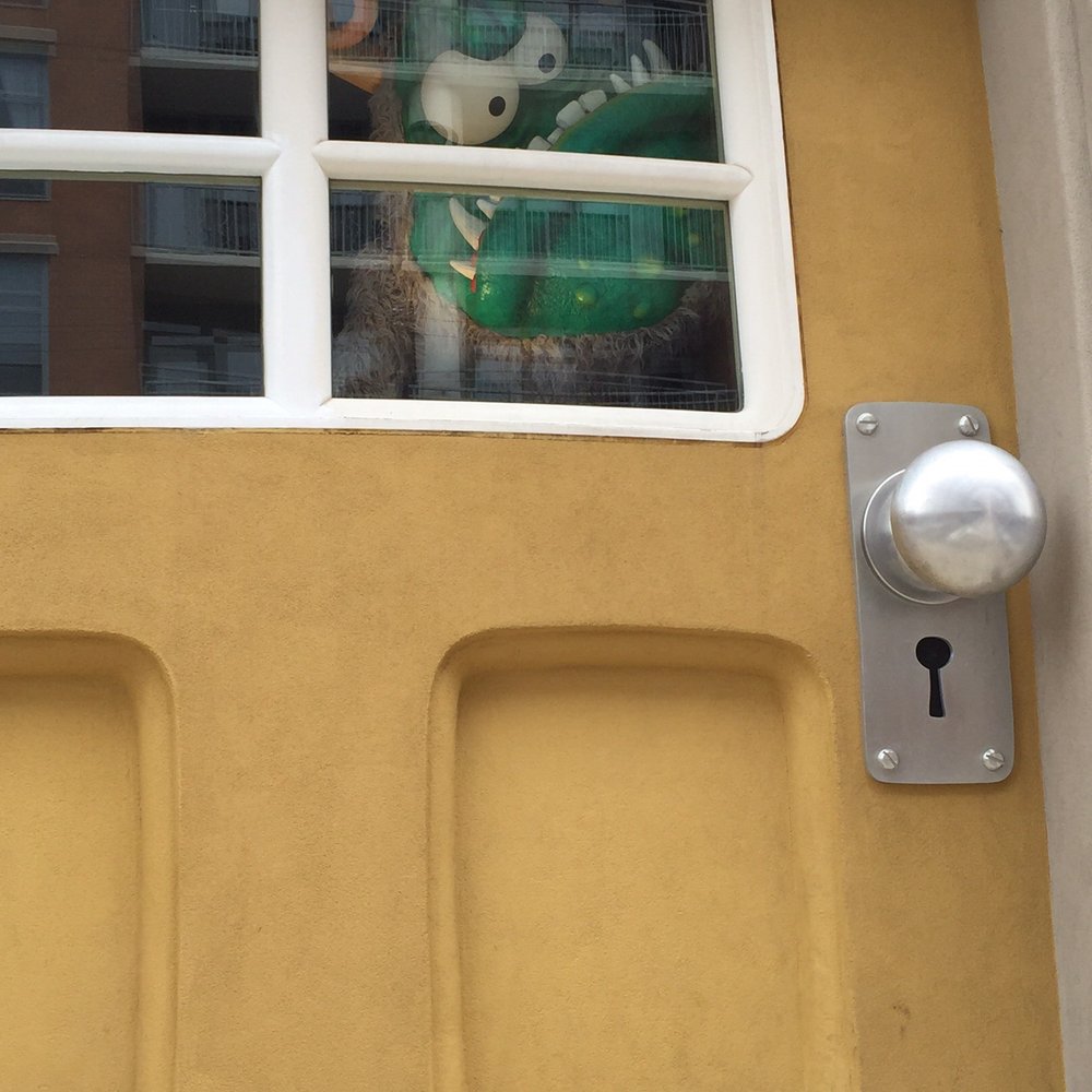 Big Monster Toys - Who the F is he looking at open the door 3/23/2016 - Local Flavor Near Me - Chicago, Illinois Big Monster Toys - Who the F is he looking at open the door 3/23/2016 - Local Flavor Near Me - Chicago, Illinois