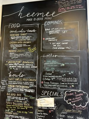 Menu photo 1 HeeMee Coffee + Bakery Tucson, AZ