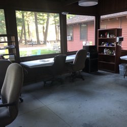 Hanscom AFB FamCamp - Screened in area
