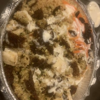Kabab Paradise - Falafel platter, falafels chopped rice carrots pita - Afghan Near Me - Randolph, New Jersey Kabab Paradise - Falafel platter, falafels chopped rice carrots pita - Afghan Near Me - Randolph, New Jersey