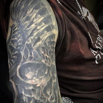 Knowhere Tattoo And Piercing - Freehand cover on me the boss by Dave - Tattoo Near Me - Brick Township, New Jersey Knowhere Tattoo And Piercing - Freehand cover on me the boss by Dave - Tattoo Near Me - Brick Township, New Jersey
