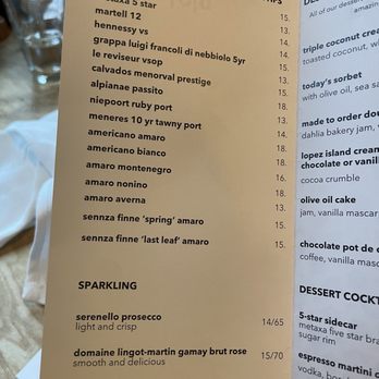 Lola - Menu - Greek Near Me - Seattle, Washington
