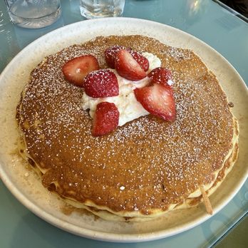 Aura Gardens - Lemon Ricotta Pancakes - Breakfast & Brunch Near Me - Carlsbad, California