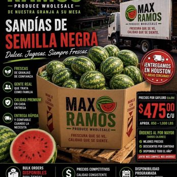 Max Ramos Produce - Fruits & Veggies Near Me - Houston, Texas Max Ramos Produce - Fruits & Veggies Near Me - Houston, Texas