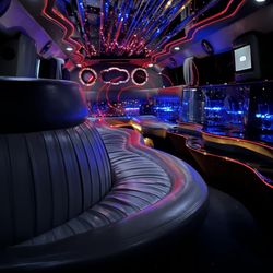 Pau Pau Limousine - Inside limo