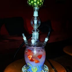 Sheesha Lounge - This was the glass hookah it's soo cool