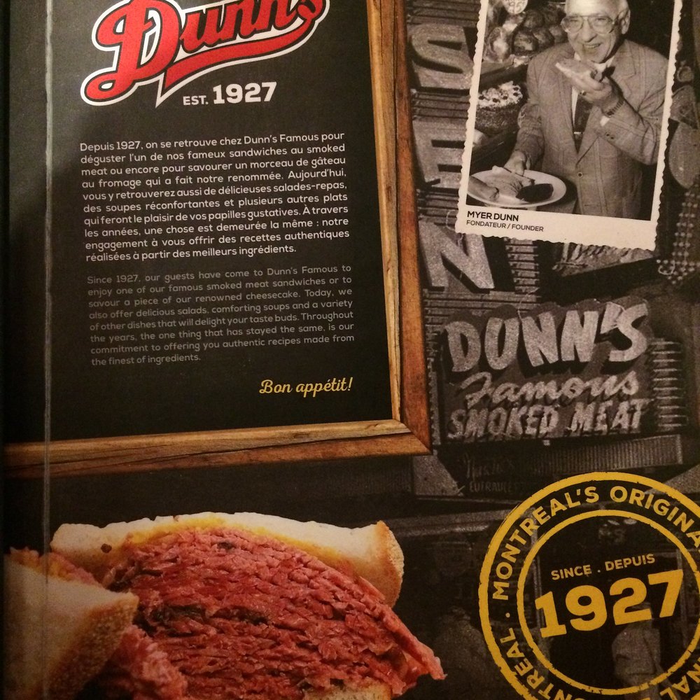 Dunn's - Menu - Poutineries Near Me - Montreal, Quebec