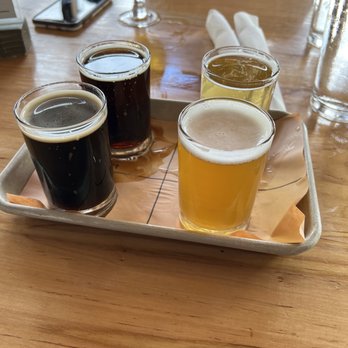 Booneshine Brewing - Beer flight - Breweries Near Me - Boone, North Carolina Booneshine Brewing - Beer flight - Breweries Near Me - Boone, North Carolina
