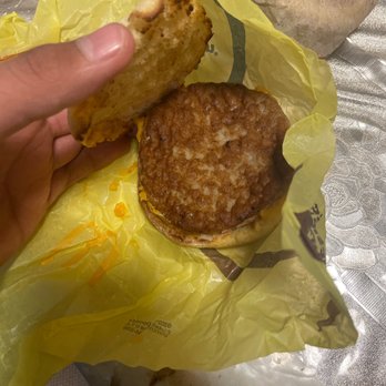 McDonald's - Sausage McMuffin with egg without egg - Fast Food Near Me - Glendale, California