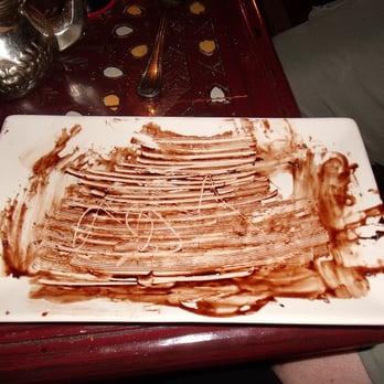 Teteria Meknes Rahma - The end of our crepe dessert at Teteria Meknes Rahma in Granada Spain. The dessert was so good we partially licked the plate and - Coffee & Tea Near Me - Granada, GR