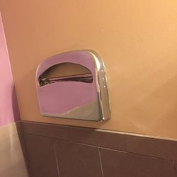 Bodyheat Tanning - Who's on bathroom duty here ? Apparently no one . If you can't afford covers, take it down so it's not expected .