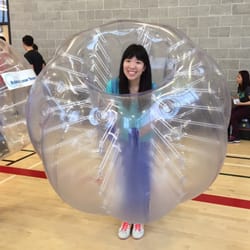 Bubble Soccer Toronto - Bubble soccer selfie!