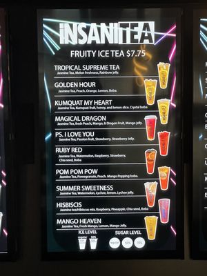 Menu photo 2 Insanitea Boba Clovis, CA