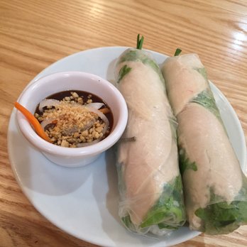 Pho Duong - Special summer roll order with chicken instead of shrimp. Delish! - Vietnamese Near Me - Fairfax, Virginia Pho Duong - Special summer roll order with chicken instead of shrimp. Delish! - Vietnamese Near Me - Fairfax, Virginia