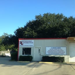 Front of Patterson's Automotive. Front of Patterson's Automotive.