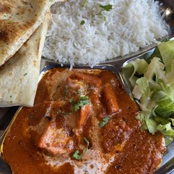 Penticton Indian Cuisine - Butter Chicken, creamy goodness. The richness & creaminess of the sauce is divine. Added to the rice, it's a hearty mouthful.