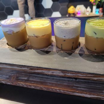 Drip Drip Coffeehouse - Vietnamese coffee flight - Coffee & Tea Near Me - Seattle, Washington
