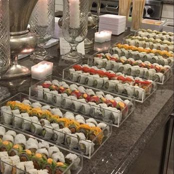Oma's sushi - a display of sushi rolls - Sushi Bars Near Me - West Hempstead, New York