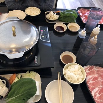 Asuka Nabe + Shabu Shabu - Pork set and Kalbi set - Japanese Near Me - Honolulu, Hawaii Asuka Nabe + Shabu Shabu - Pork set and Kalbi set - Japanese Near Me - Honolulu, Hawaii
