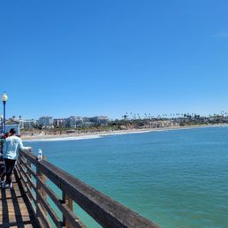 View of one side of Oceanside Beach!