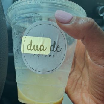 DUA DC Coffee - Oat pandan ice coffee. Finished it in less than 30 seconds! - Coffee & Tea Near Me - Washington, DC, District of Columbia