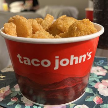 Taco John's - Oh, look at them! The potato ole's-fabulous! August 2026 - Mexican Near Me - Milbank, South Dakota Taco John's - Oh, look at them! The potato ole's-fabulous! August 2026 - Mexican Near Me - Milbank, South Dakota
