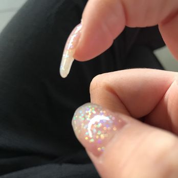 Ocean Nails & Spa - Really tried to show the uneven on the nails - Nail Salons Near Me - Alameda, California Ocean Nails & Spa - Really tried to show the uneven on the nails - Nail Salons Near Me - Alameda, California