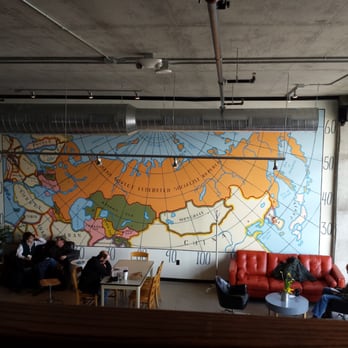 Cargo Coffee East - View from the upper deck seating area - Coffee & Tea Near Me - Madison, Wisconsin