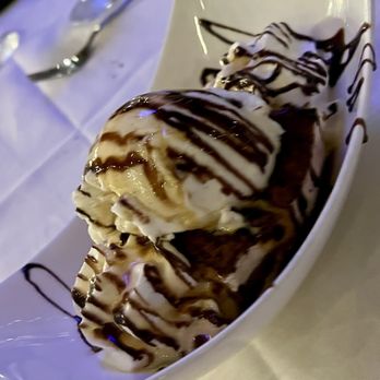 Rule Italian Prime and Pasta - Tiramisu with ice cream, whipped cream, chocolate drizzle and the option of having hot espresso poured over it - Steakhouses Near Me - Hickory, North Carolina Rule Italian Prime and Pasta - Tiramisu with ice cream, whipped cream, chocolate drizzle and the option of having hot espresso poured over it - Steakhouses Near Me - Hickory, North Carolina