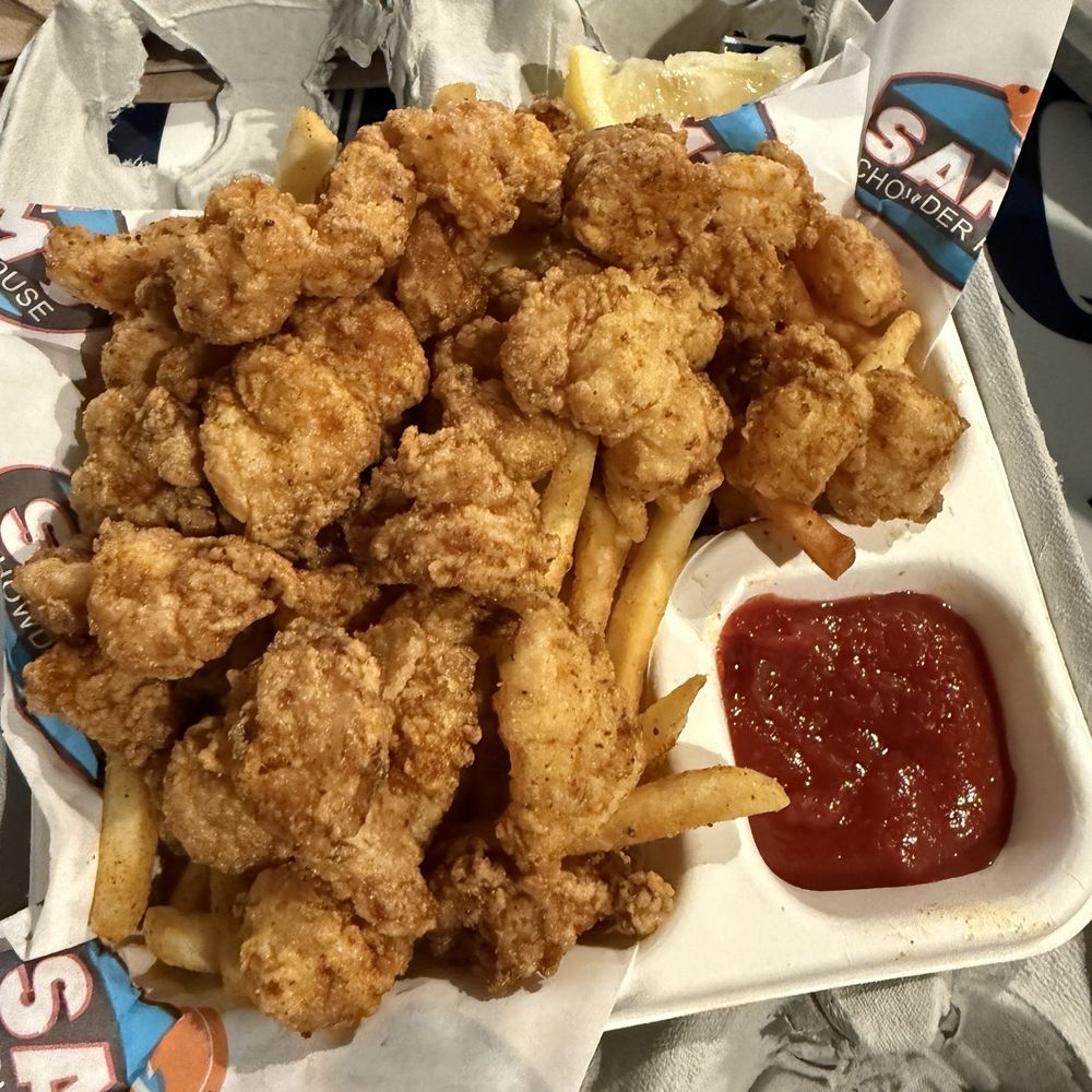 Sam’s Chowder House - Shrimp &Fries - Food Stands Near Me - San Francisco, California Sam’s Chowder House - Shrimp &Fries - Food Stands Near Me - San Francisco, California