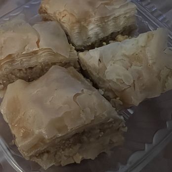 CedarLand Bakery & Restaurant - Baklava - walnut; and they have several other options that are good too; but walnut is the best!! - Mediterranean Near Me - Dayton, Ohio CedarLand Bakery & Restaurant - Baklava - walnut; and they have several other options that are good too; but walnut is the best!! - Mediterranean Near Me - Dayton, Ohio
