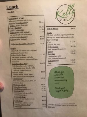 Menu photo 2 Kelly Grill Stanley, WI