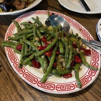 Fortune House - Green Spicy Dry Fried String Beans - Chinese Near Me - Dallas, Texas