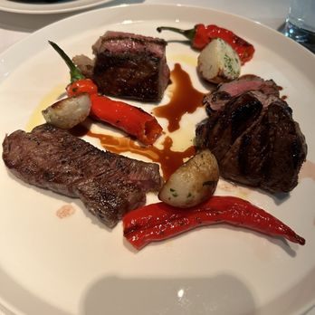 Elisa - Two kinds of wagyu beef and six ounce tenderloin - Steakhouses Near Me - Vancouver, British Columbia
