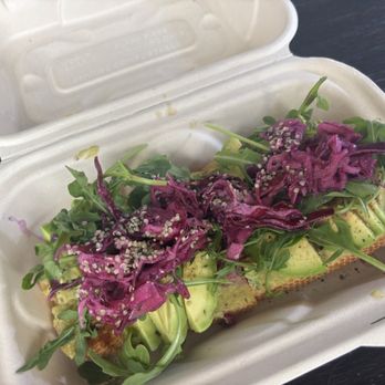 ALO Cafe Hawaii - Avo Toast $11.90 - Juice Bars & Smoothies Near Me - Honolulu, Hawaii