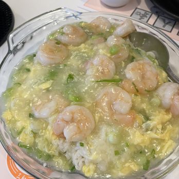Sam Woo Cafe - Shrimp and egg over rice, a HK classic! - Desserts Near Me - Artesia, California