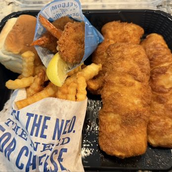 Culver's - 3 piece fish dinner with side of 3-piece shrimp - Burgers Near Me - Fulshear, Texas Culver's - 3 piece fish dinner with side of 3-piece shrimp - Burgers Near Me - Fulshear, Texas