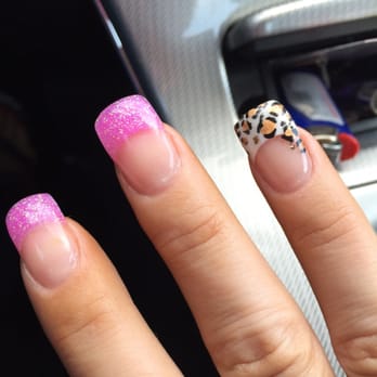 Top Nails - New set of gel powder by Ellie. Love them! - Nail Salons Near Me - Roseville, California