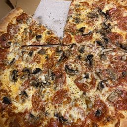 Lg Pepperoni and Mushroom