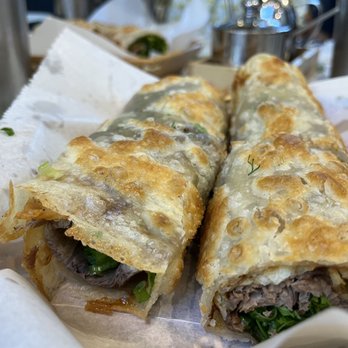 Noodle St - Beef Roll Pancake Special - Noodles Near Me - Pasadena, California Noodle St - Beef Roll Pancake Special - Noodles Near Me - Pasadena, California