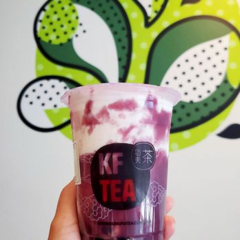 KF Tea - Purple Yam Latte - Bubble Tea Near Me - Pickering, Ontario