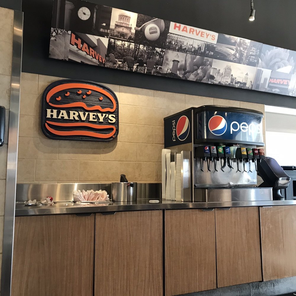 Harvey's - Cold beverage station - Burgers Near Me - Scarborough, Ontario