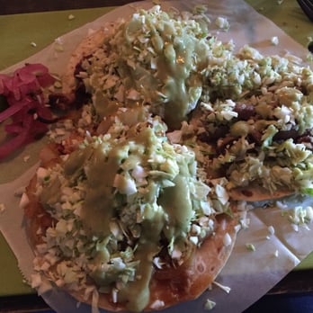 BOCA by Chef Maria Mazon - Tacos consumed today, from top clockwise: poached egg, ribeye, octopus. - Mexican Near Me - Tucson, Arizona