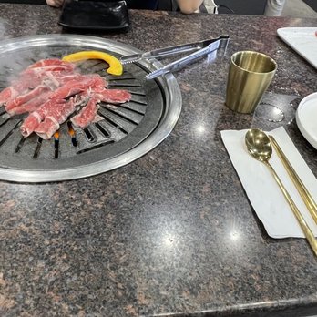 Seoul N Spirits BBQ - See anything missing? Yeah unless you ask for it they don't bring out side dishes or sauce. Wtf - Korean Near Me - Irvine, California Seoul N Spirits BBQ - See anything missing? Yeah unless you ask for it they don't bring out side dishes or sauce. Wtf - Korean Near Me - Irvine, California