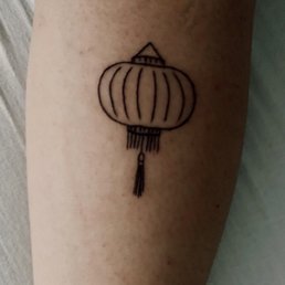 Lantern tattoo by Viet! Super chill and very accommodating!