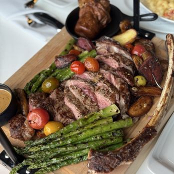 Slahal Steakhouse - Tableside Tomahawk (IG: @eatwithbaobae) - Salad Near Me - Tacoma, Washington Slahal Steakhouse - Tableside Tomahawk (IG: @eatwithbaobae) - Salad Near Me - Tacoma, Washington