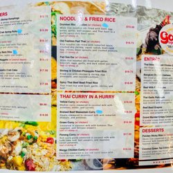 Goi Express Thai - What we ordered- see highlighted