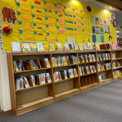 Goleta Valley Library - Kids section and library calendar